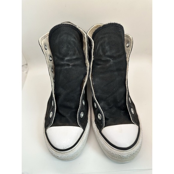 Converse Chuck Taylor All Star Platform Black‎ Canvas 560845F Women's Size 8 - Picture 3 of 9